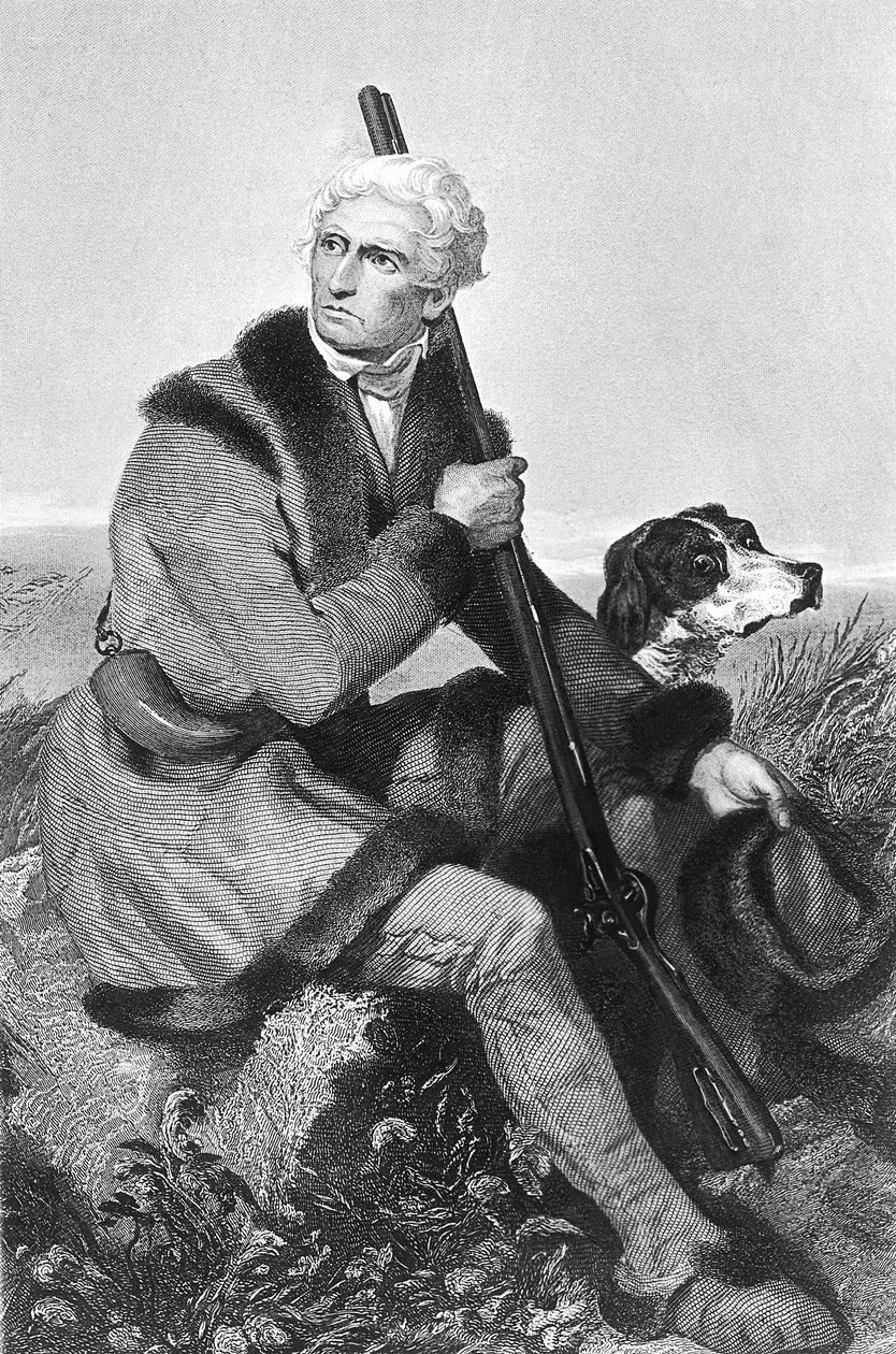 Daniel Boone, amerikanischer Grenzer von Unknown
