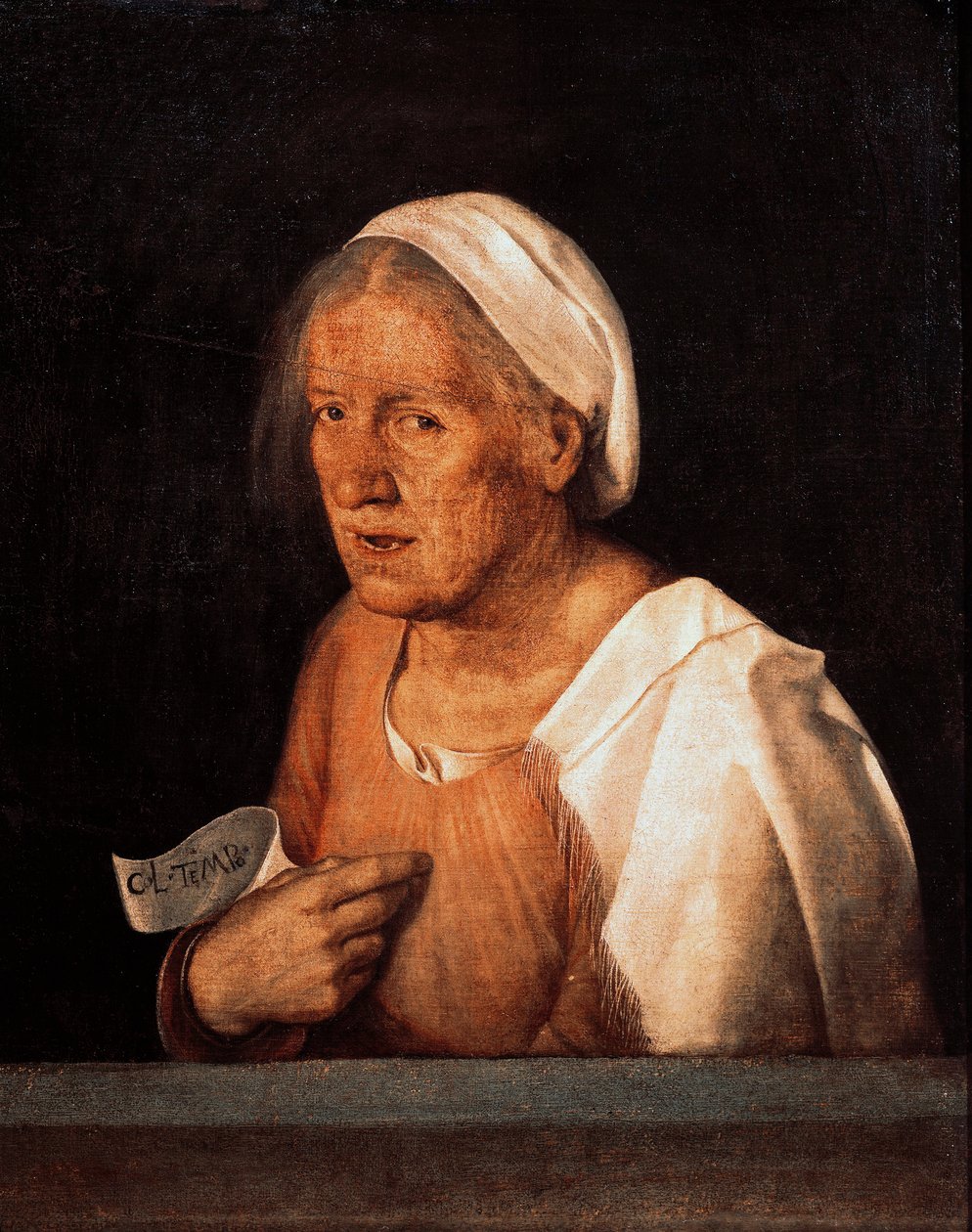 La Vecchia (Die alte Frau) von Giorgione
