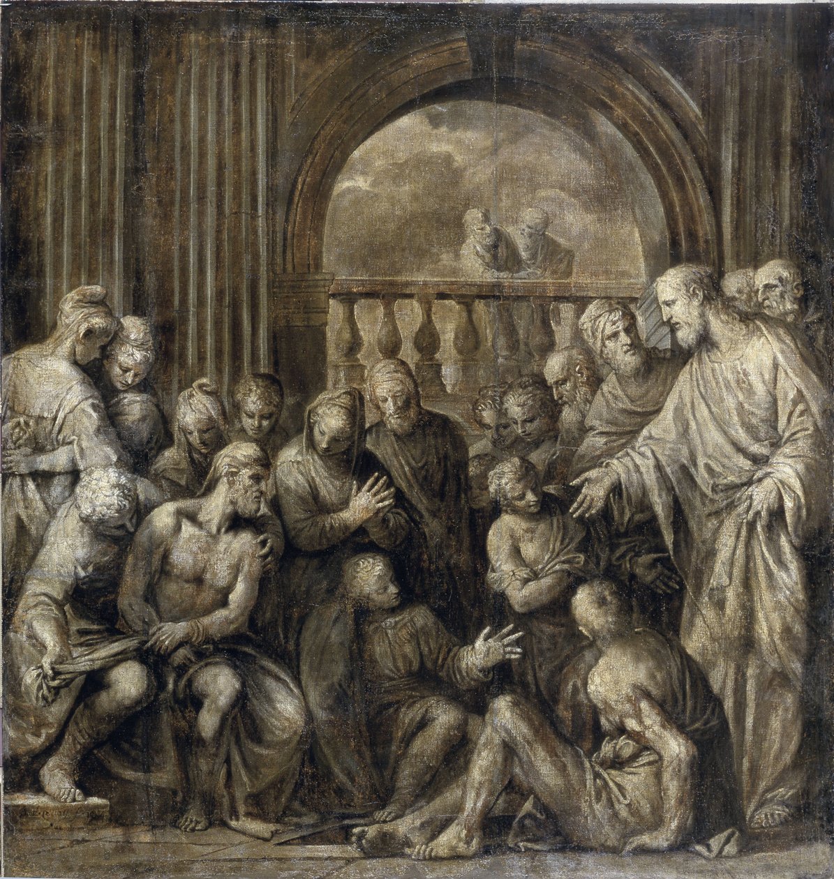 Die Auferweckung des Lazarus von Veronese