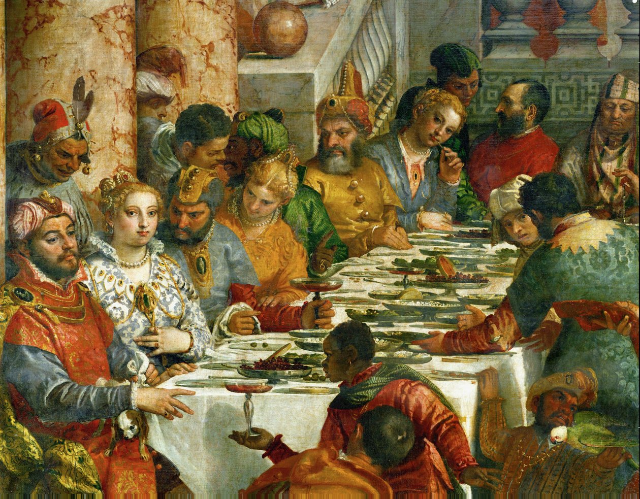 Die Hochzeit zu Kana von (1528 88) Veronese
