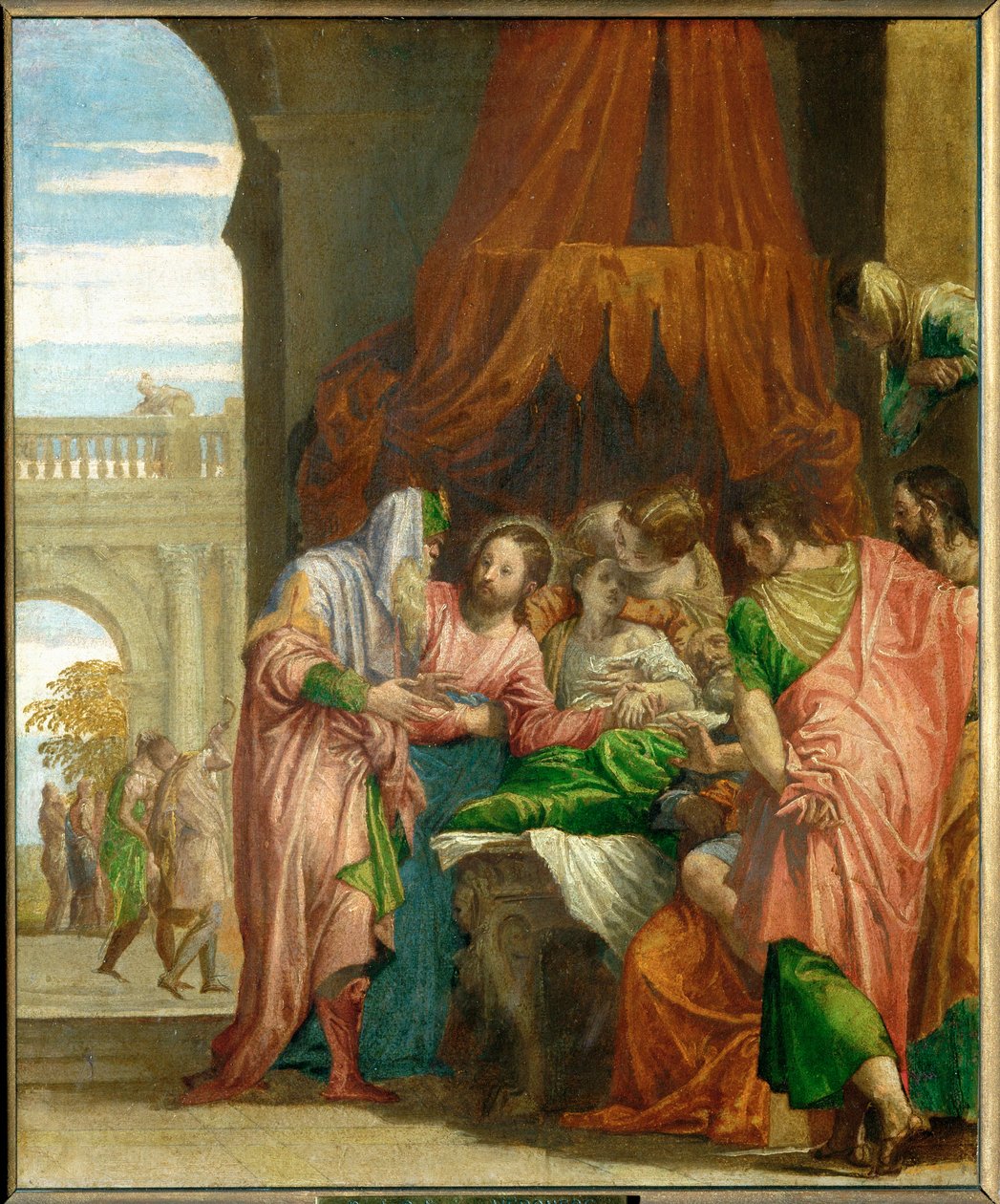 Die Auferweckung der Tochter des Jairus von (1528 88) Veronese