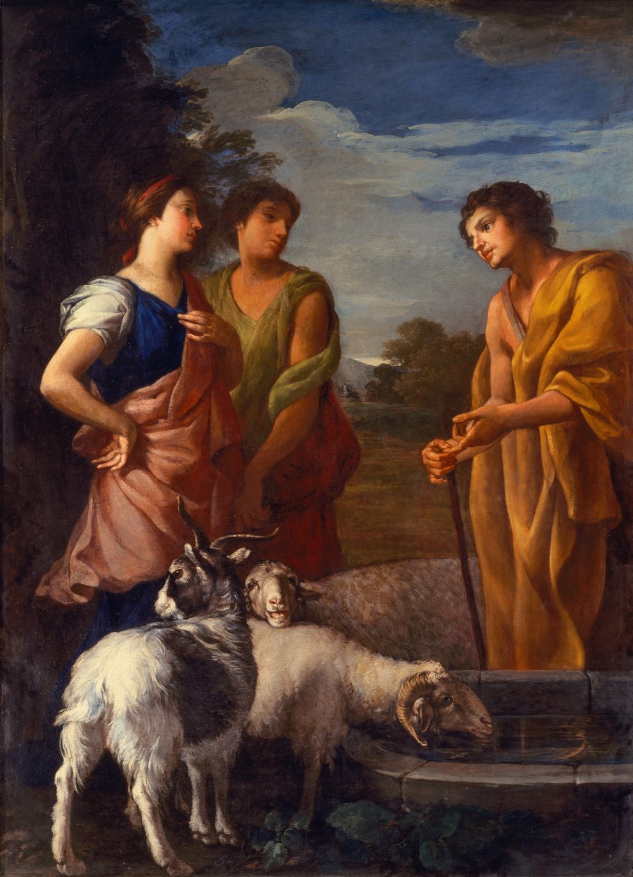 Das Treffen von Jakob und Rahel am Brunnen von Imperiali