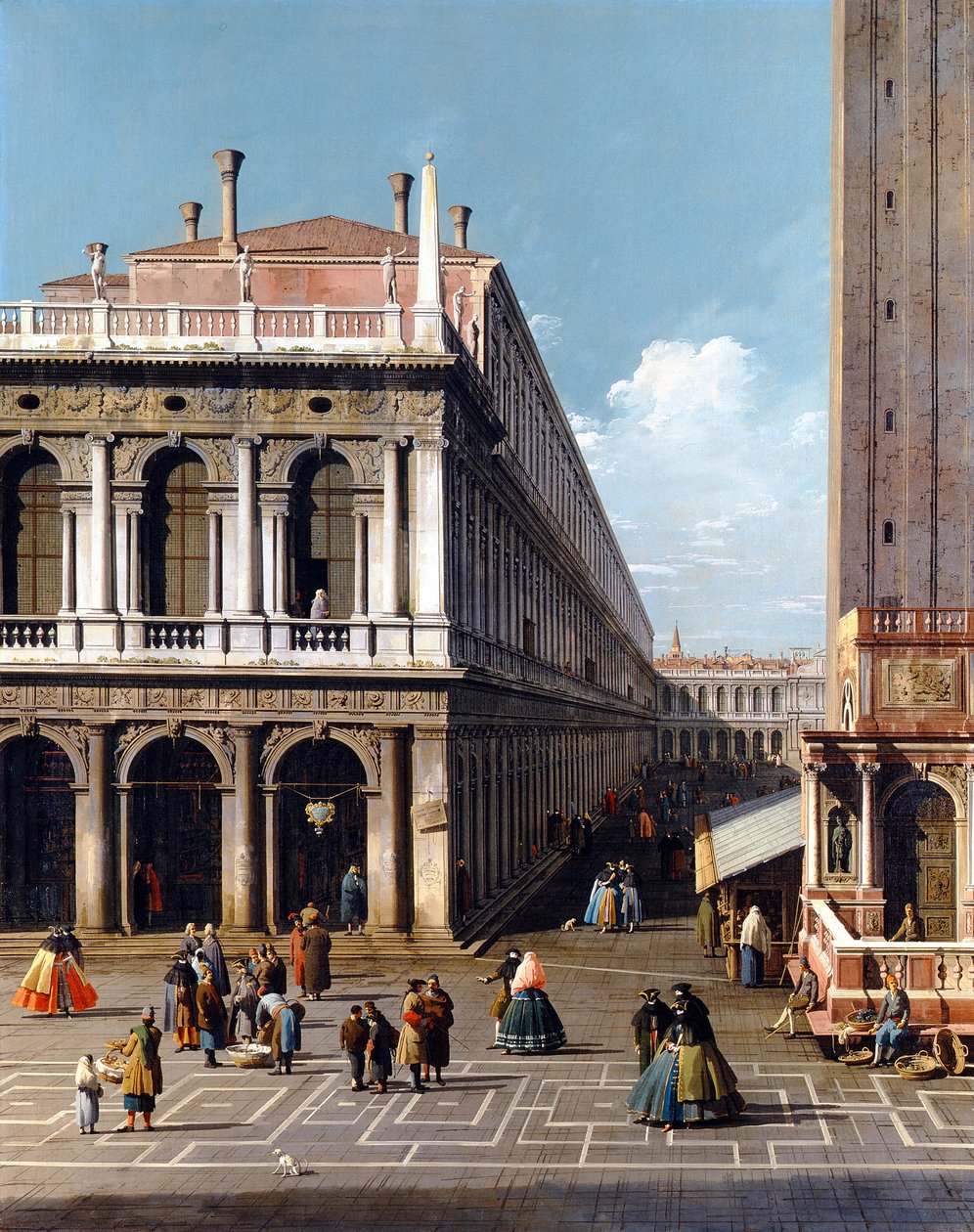 Piazza San Marco von Canaletto