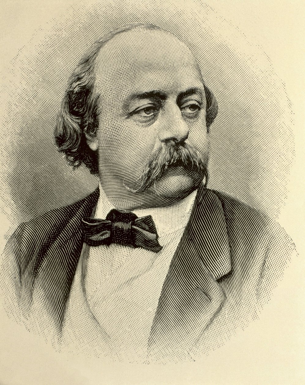 Gustave Flaubert. Gravur von (1820 1910) (after) Nadar