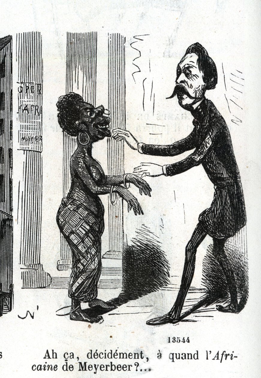 Wann ist Giacomo Meyerbeer Afrikaner? von Nadar