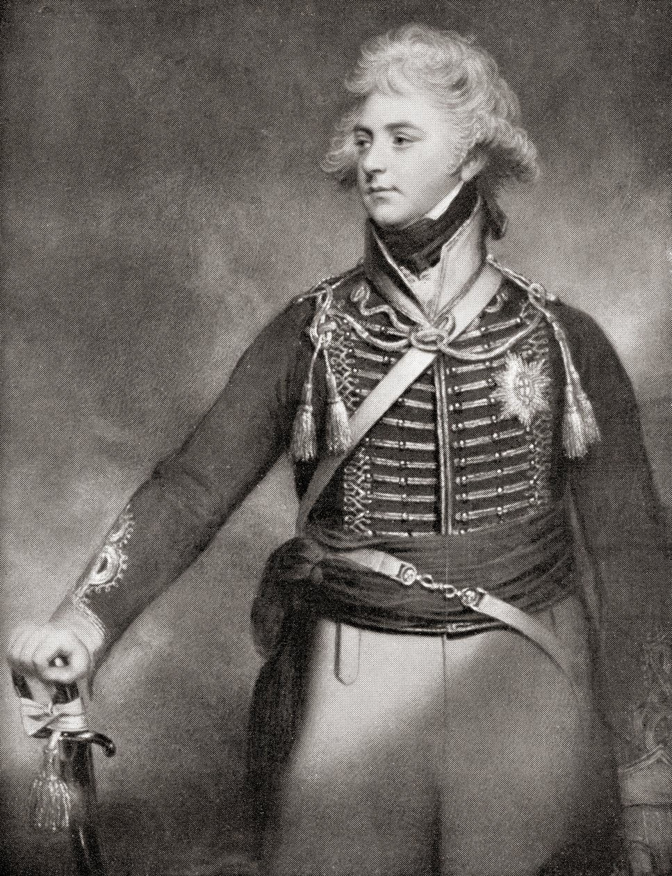 George, Prinz von Wales, später George IV von (after) English School