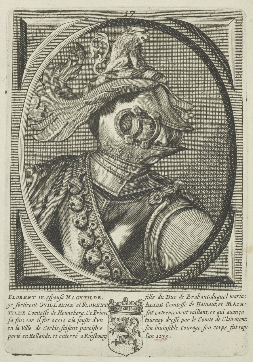 Floris IV., Graf von Holland von (attr.to) French School