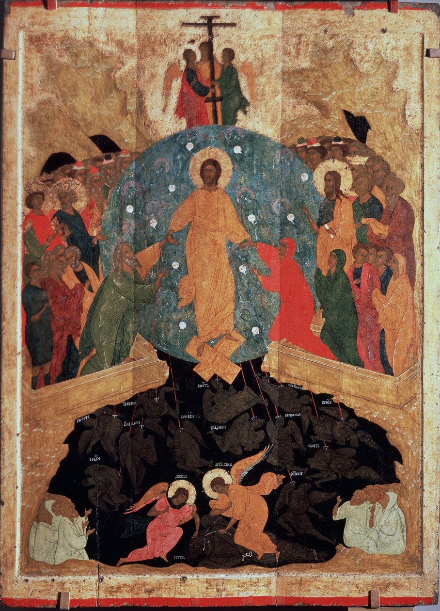 Der Abstieg in die Hölle von (c.1440 1502) Dionisius the Wise