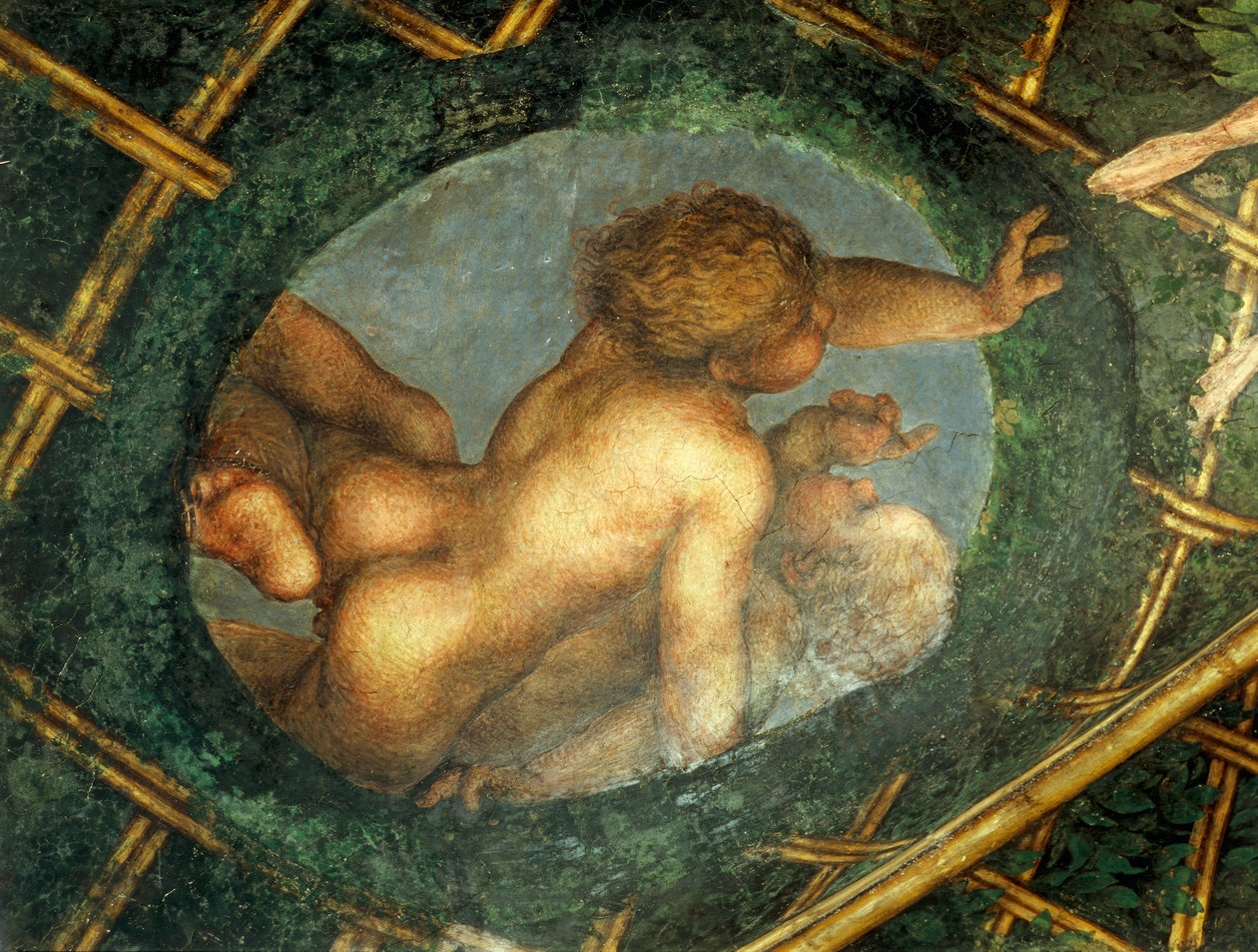 Ovate mit Putten (Detail) von (c.1489 1534) Correggio