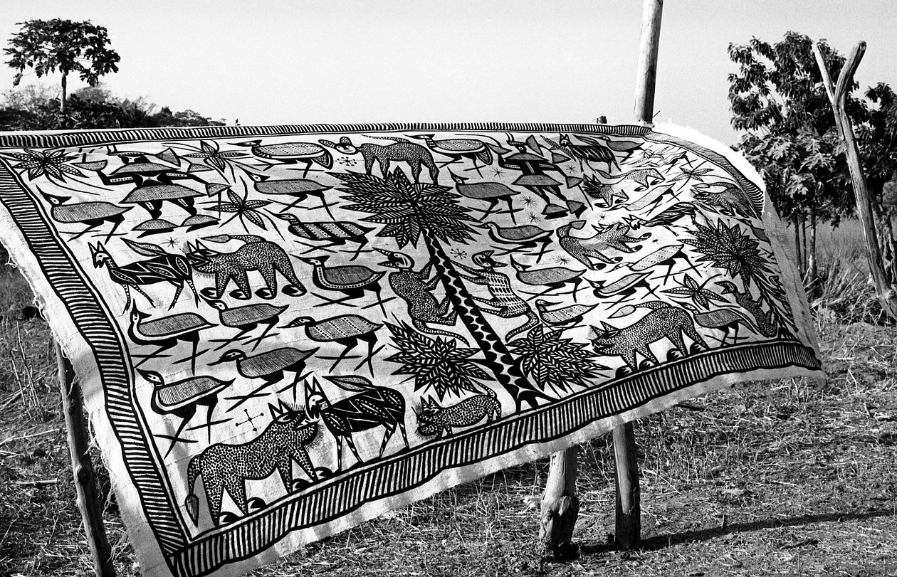 Leinwände von Korhogo, Elfenbeinküste von Unknown