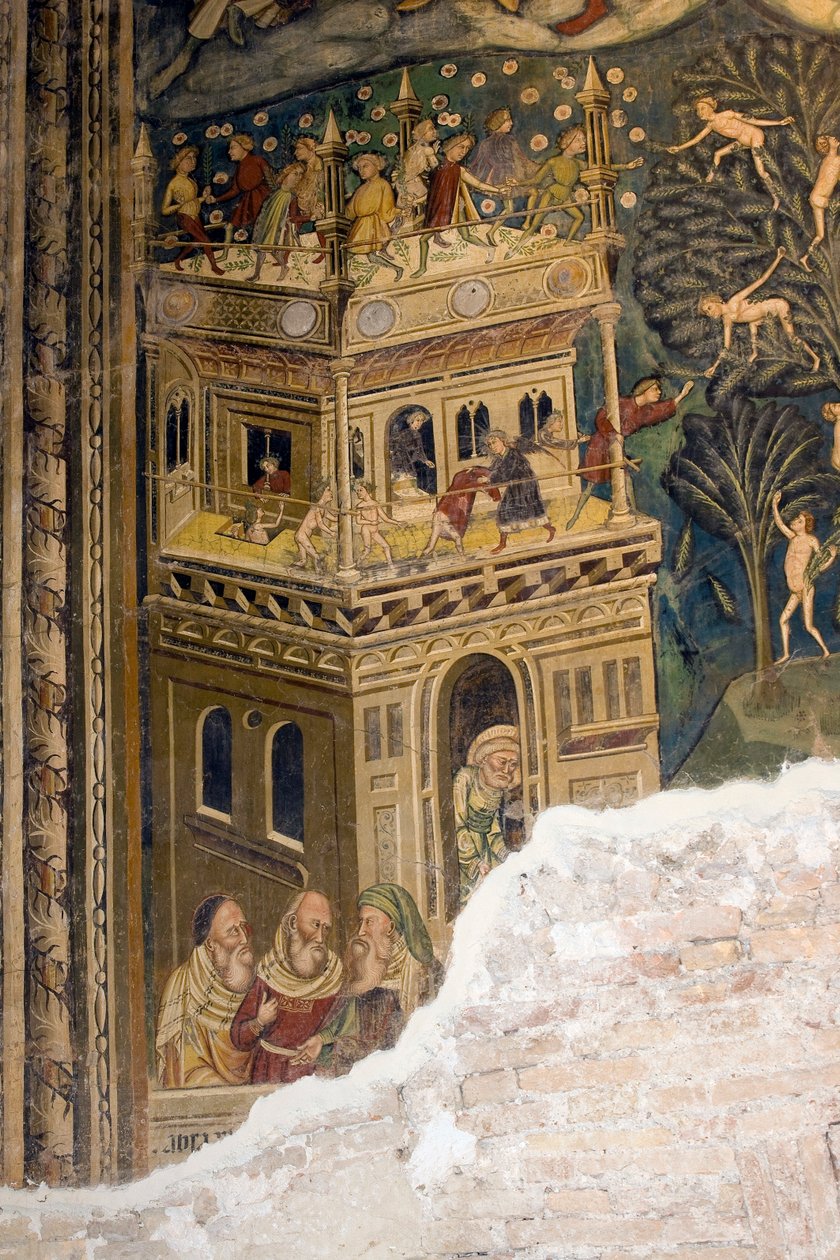 St. Maria in Piano Kirche, Loreto Aprutino, Abruzzen, Italien von Unknown