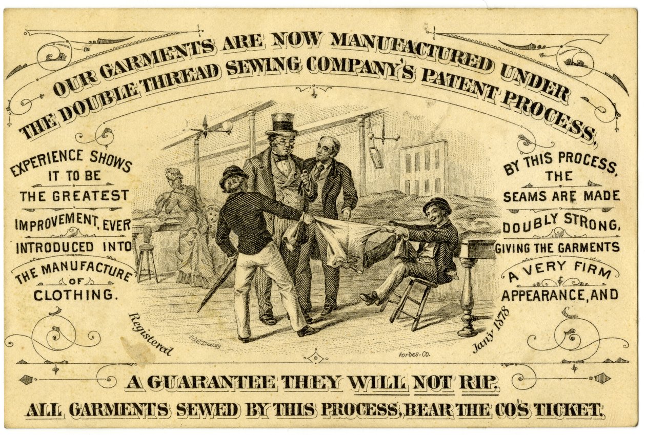 A. Levy Brothers Patents Process, Vorderseite von American School