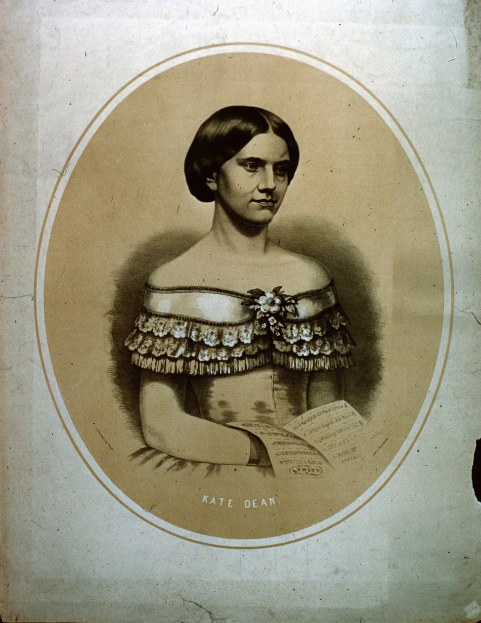 Kate Dean mit Norma Liederbuch von American School