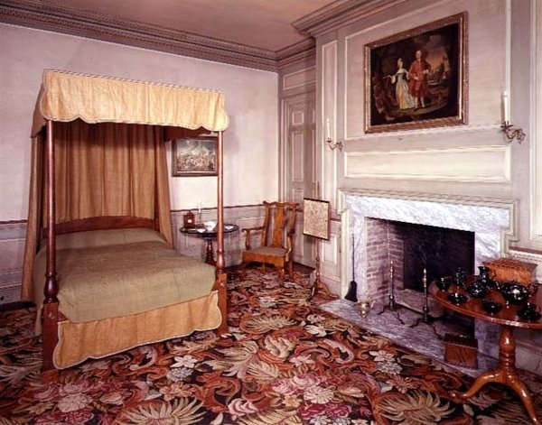 Der Ahornraum, Port Royal, Pennsylvania, 1762 von American School