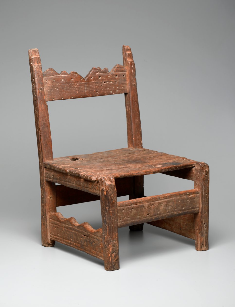 Zuni-Stuhl (tsem-pai-yai-nai) aus New Mexico, ca. 1850 von American School