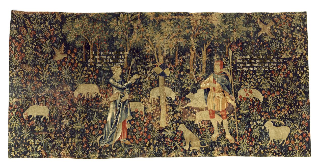 Hirte und Hirtin von Flemish School