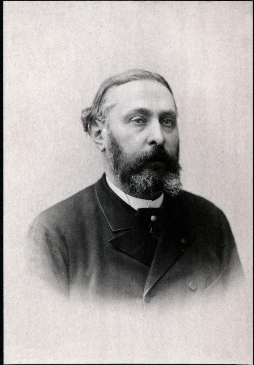 Porträt von Armand Sully Prudhomme (1839-1907), französischer Dichter und Essayist von French Photographer