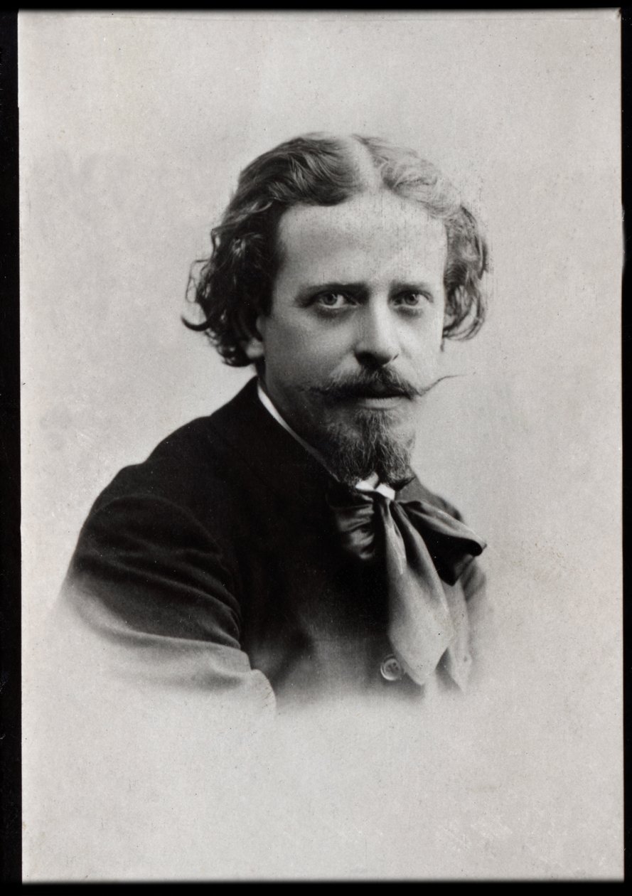 Porträt von Eugène Brieux (1858-1932), französischer Dramatiker von French Photographer