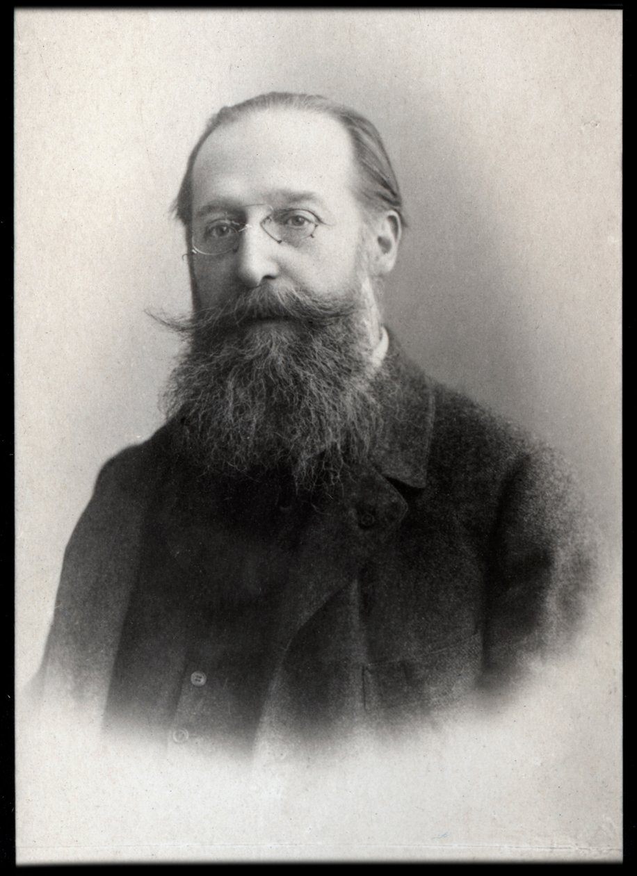 Porträt von Henri Fouquier (1838-1901), französischer Journalist, Schriftsteller und Politiker von French Photographer