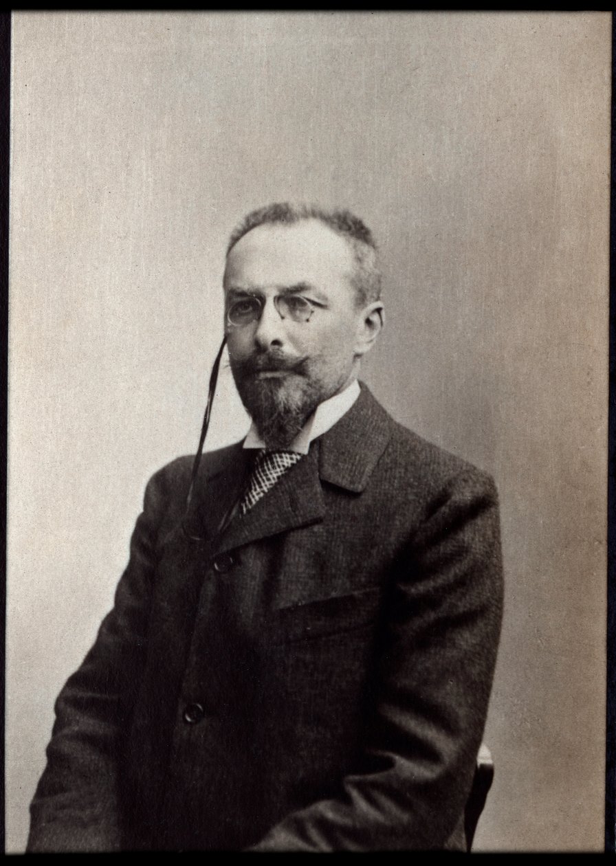 Porträt von Jules Mary (1851-1922), französischer Schriftsteller von French Photographer