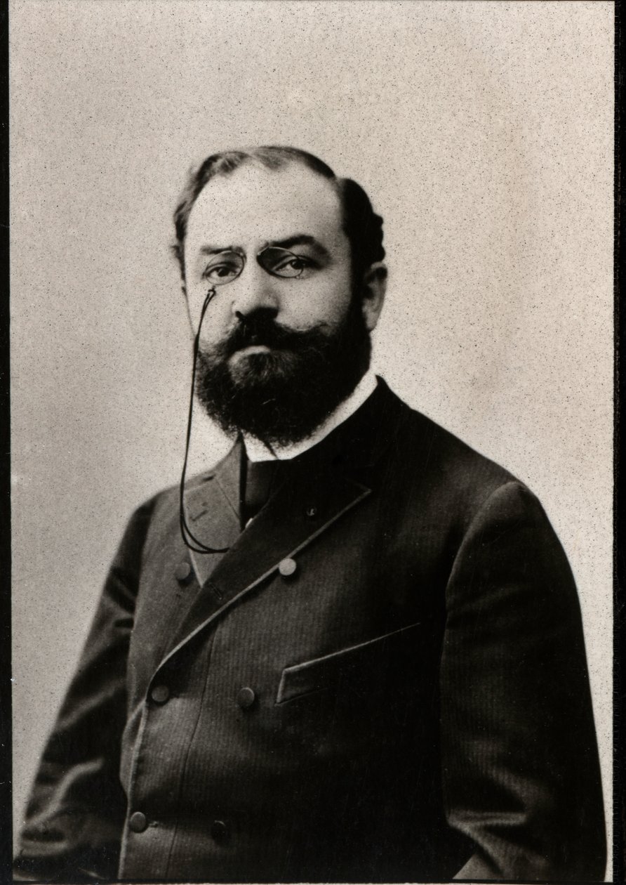 Porträt von Léon Bourgeois (1851-1925), französischer Politiker von French Photographer