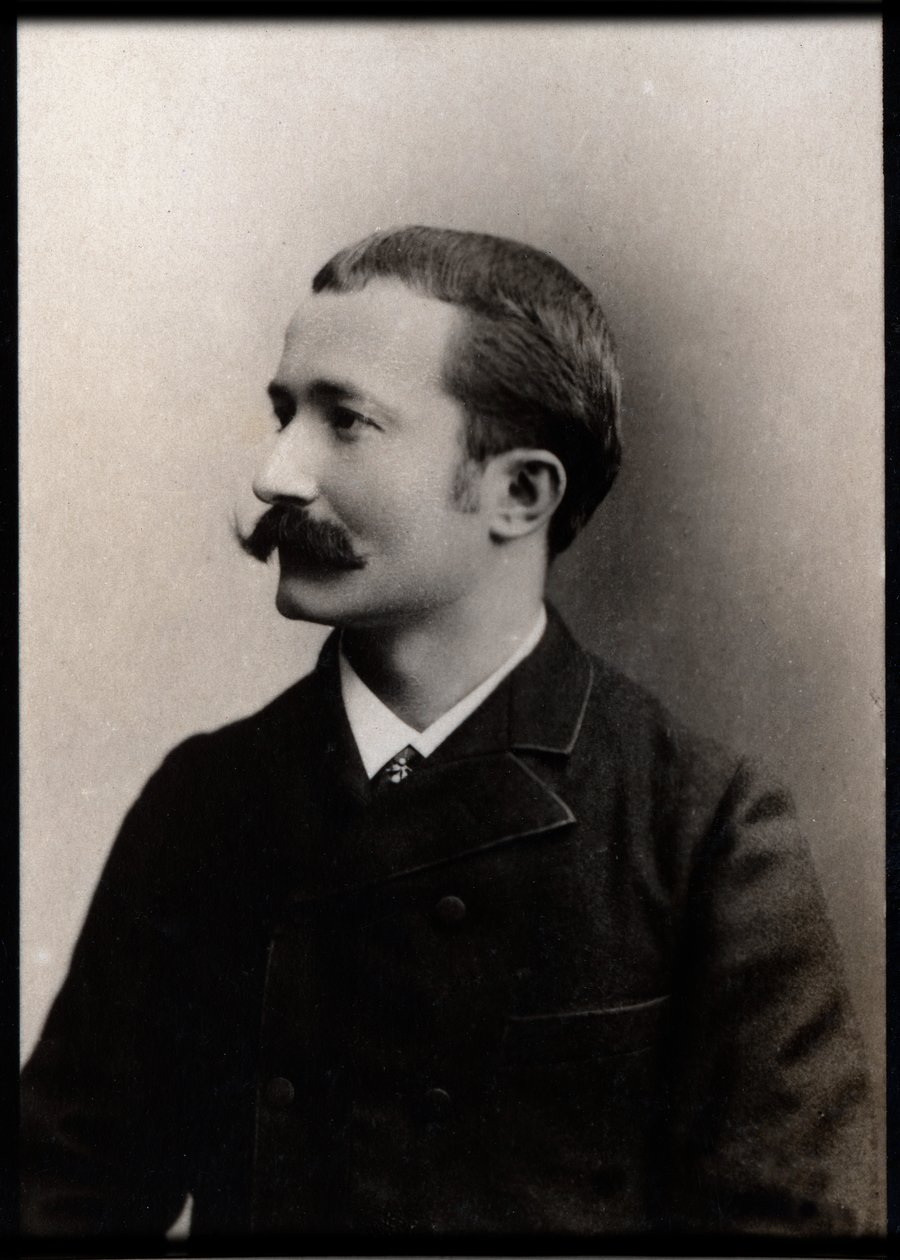 Porträt von Louis Ganne (1862-1923), französischer Dirigent und Komponist von French Photographer