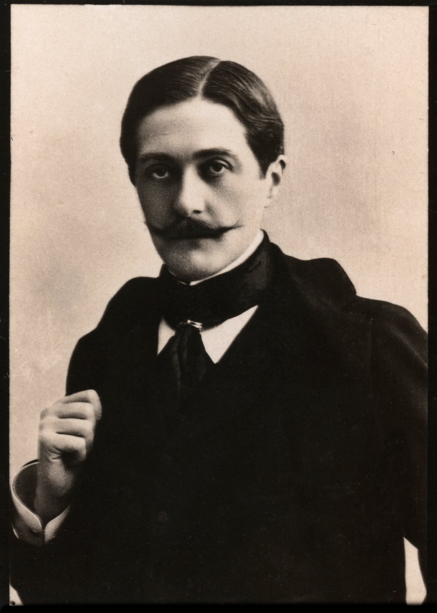 Porträt von Paul Hervieu (1857-1915), französischer Dramatiker und Romanautor von French Photographer
