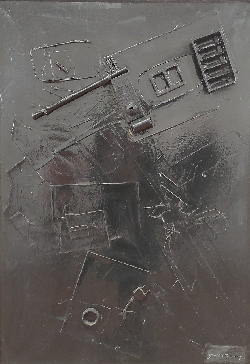 G. C. Riccardi, Combustione n. 1, 1977, Italien von Gian Carlo Riccardi