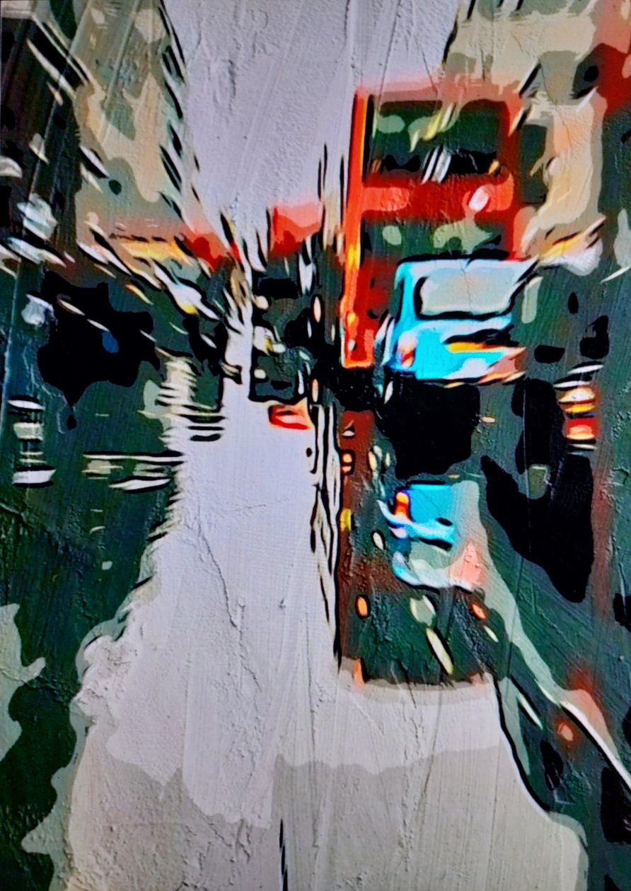 Verkehr in der Stadt von Mavet