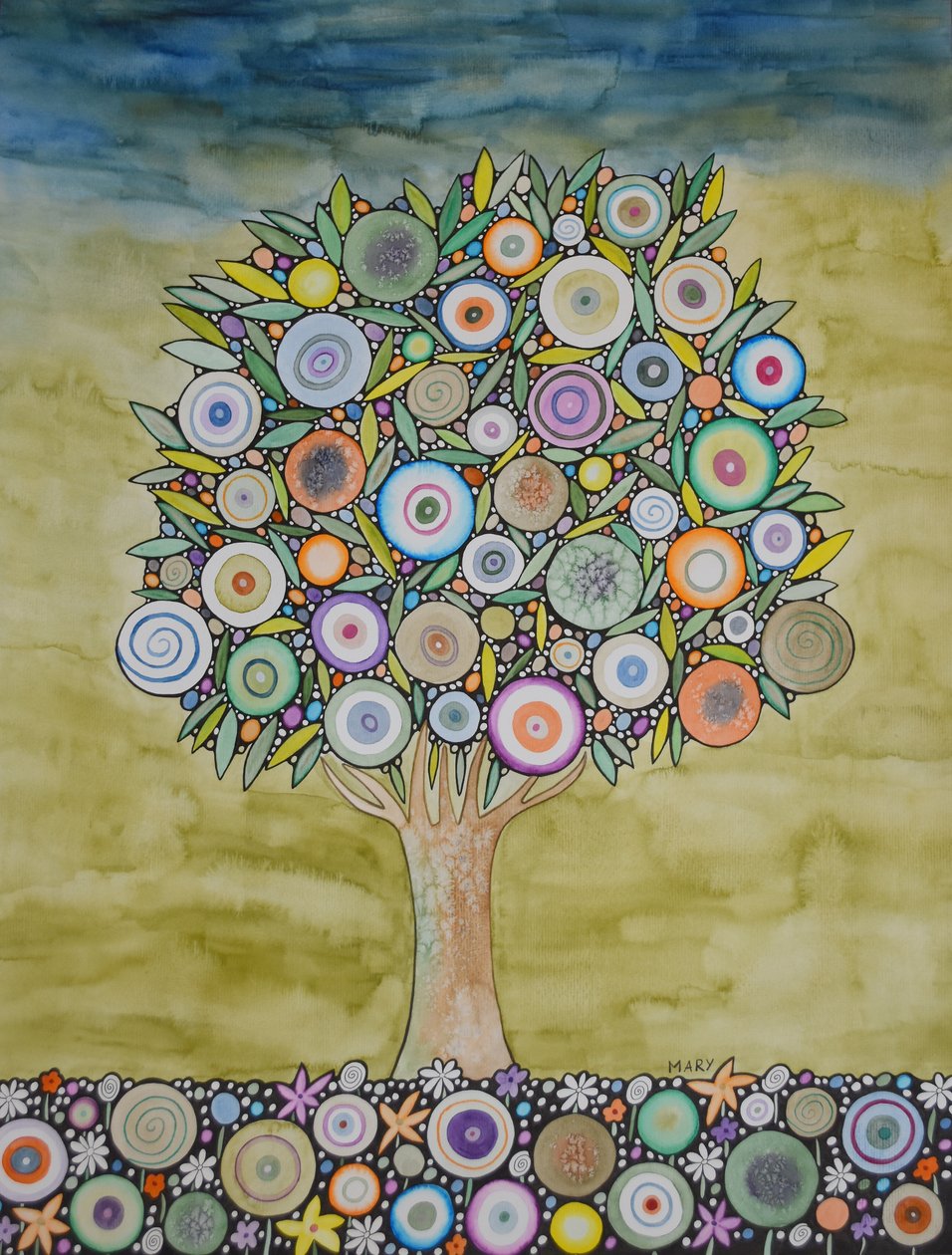Lebensbaum von Marys Watercolors