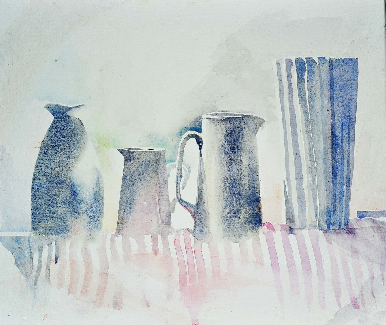 Vierfach gefaltet Rosa 49x52 von Simon Fletcher
