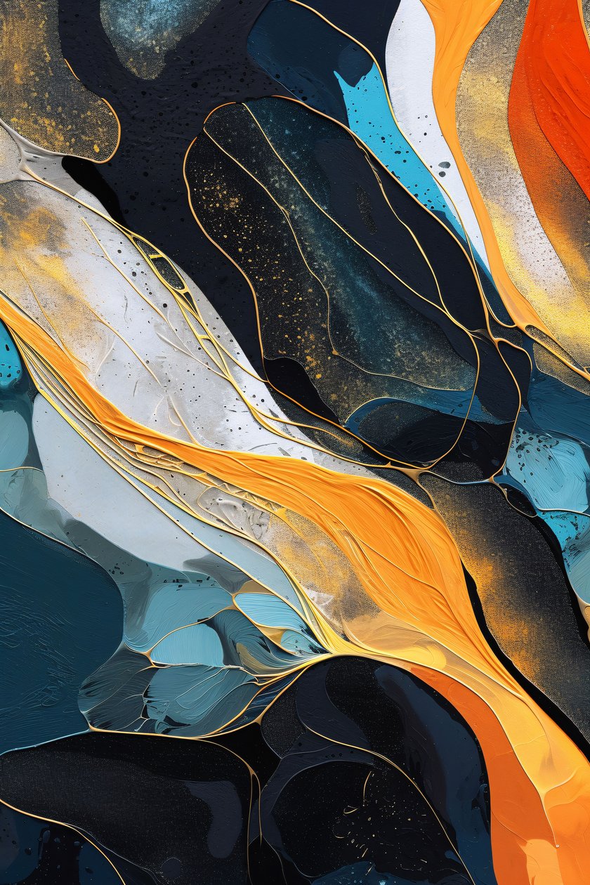 Premium Foto Abstrakte Blaue Flüssige Aquarell von F. Abderrahim