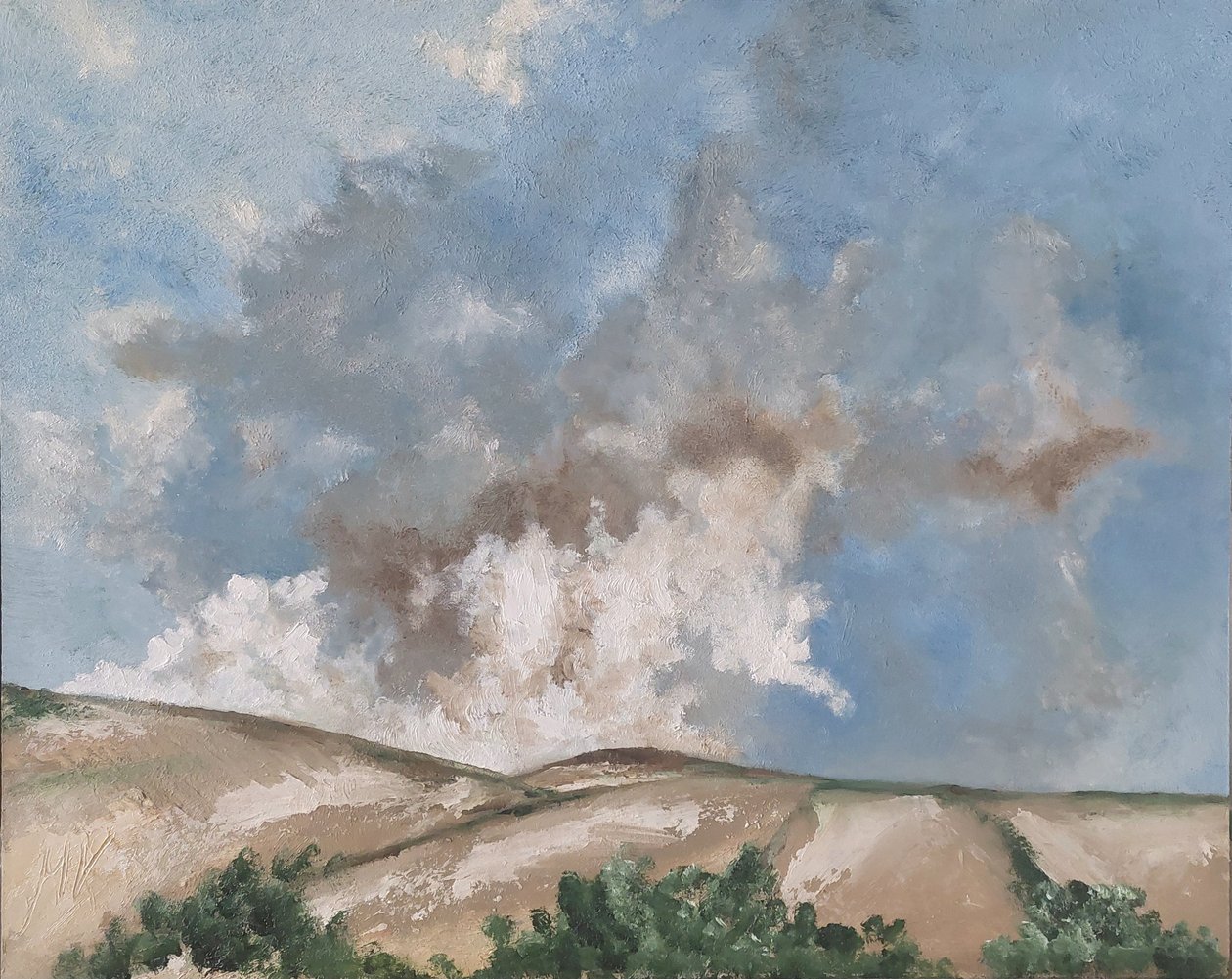 Braune Wolken von M. Vet