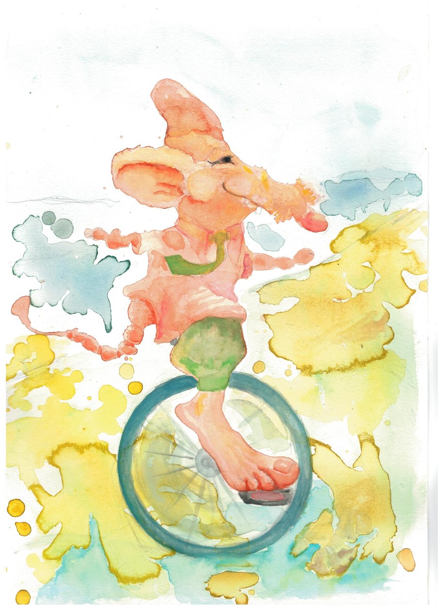 Ratte auf Rad von Phantalis