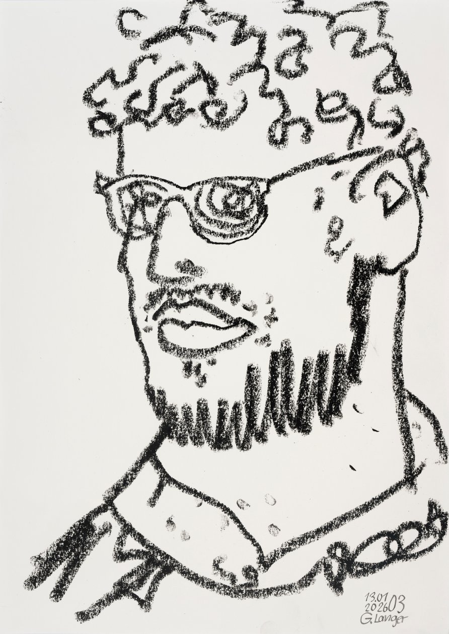 Cooler Typ von Gunter Langer