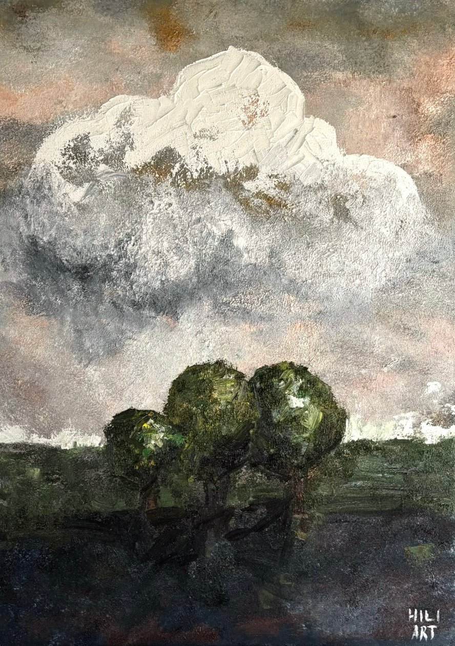 3 Bäume von HILI ART Tetiana Brzozowski