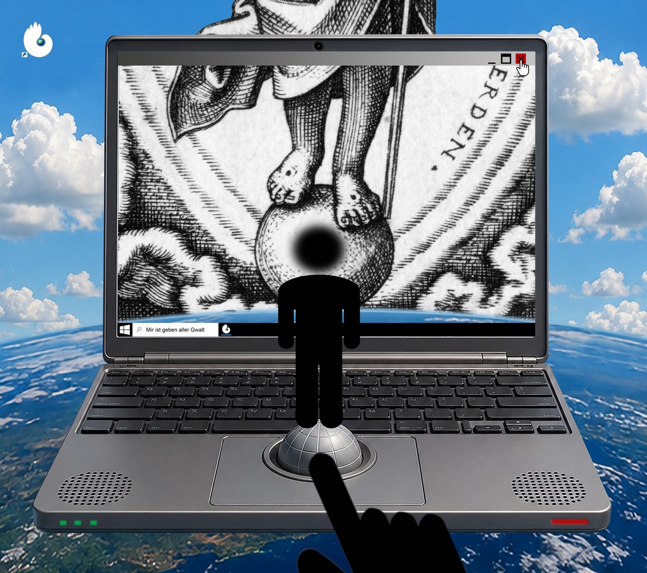 Mir ist gegeben alle Gewalt im Himmel und auf Erden (aus der Serie WINDOWS) von Alexander Eibach