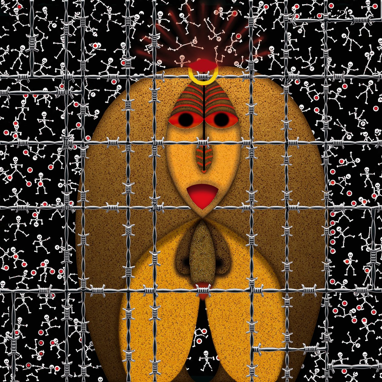 Totentanz (aus der Serie Animal Rationale) von Alexander Eibach