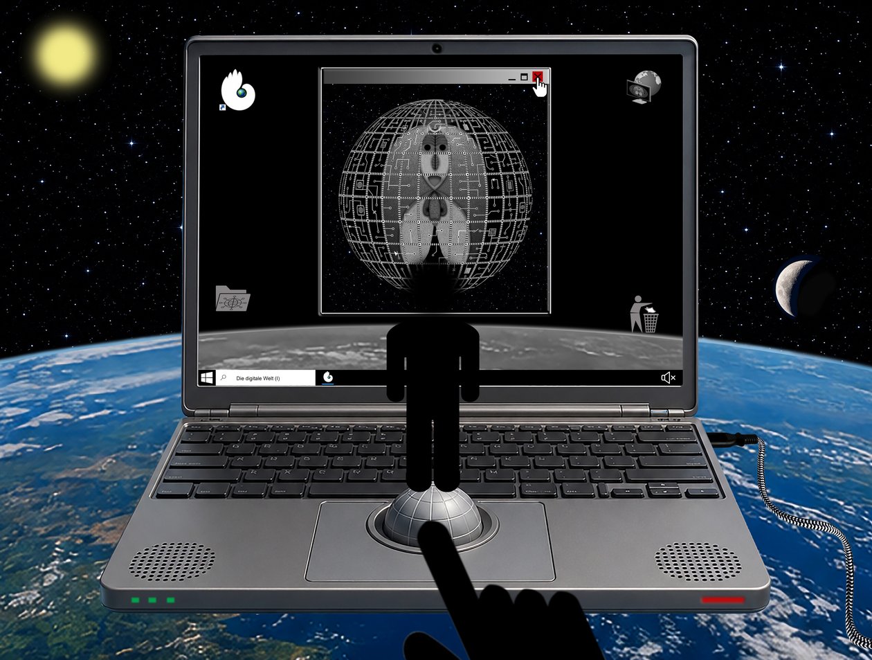 Die digitale Welt (I) von Alexander Eibach