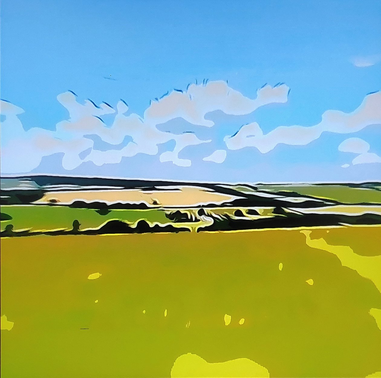 Digitale Landschaft 17 von M. Vet