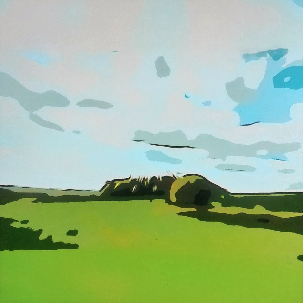 Digitale Landschaft 20 von M. Vet