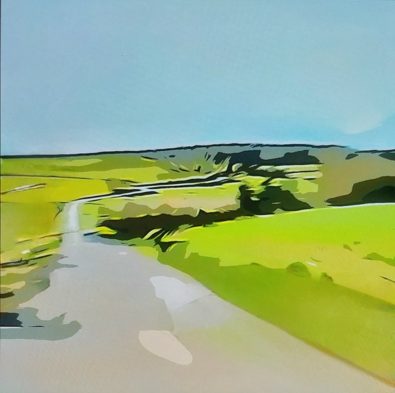 Digitale Landschaft 31 von M. Vet