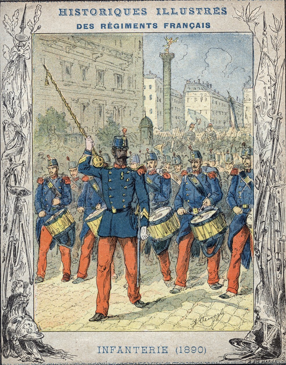 Französische Infanterie von A. Demarle
