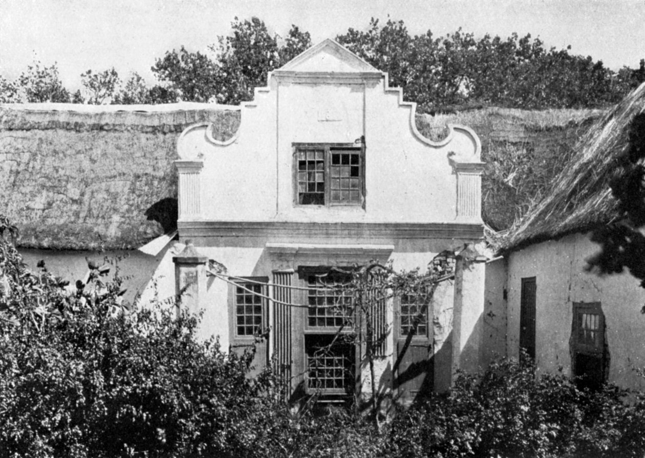 Parel Vallei Schulhaus, Südafrika von A. Elliot