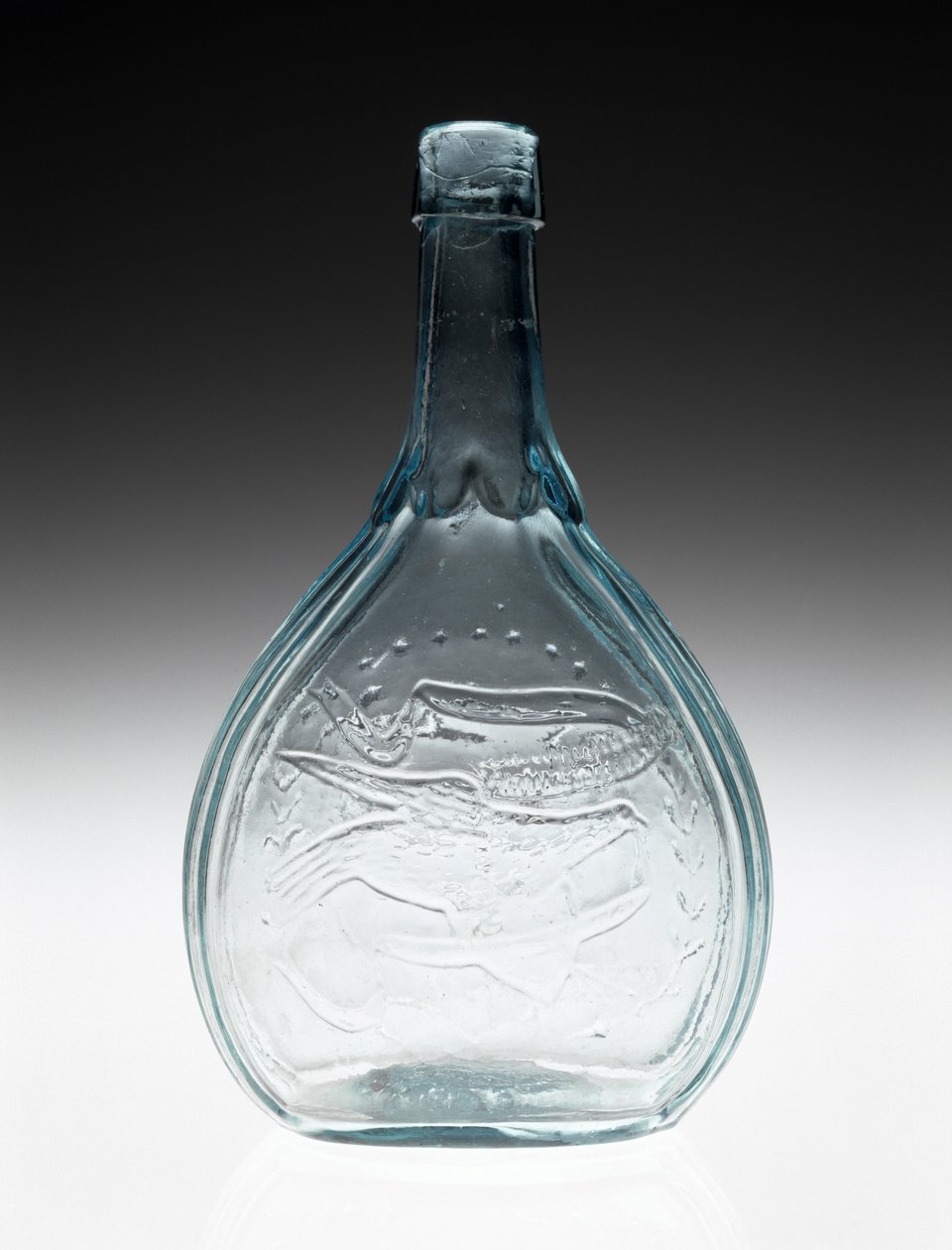Figurierte Flasche, ca. 1866-1874 von A. R. (attr.to) Samuels