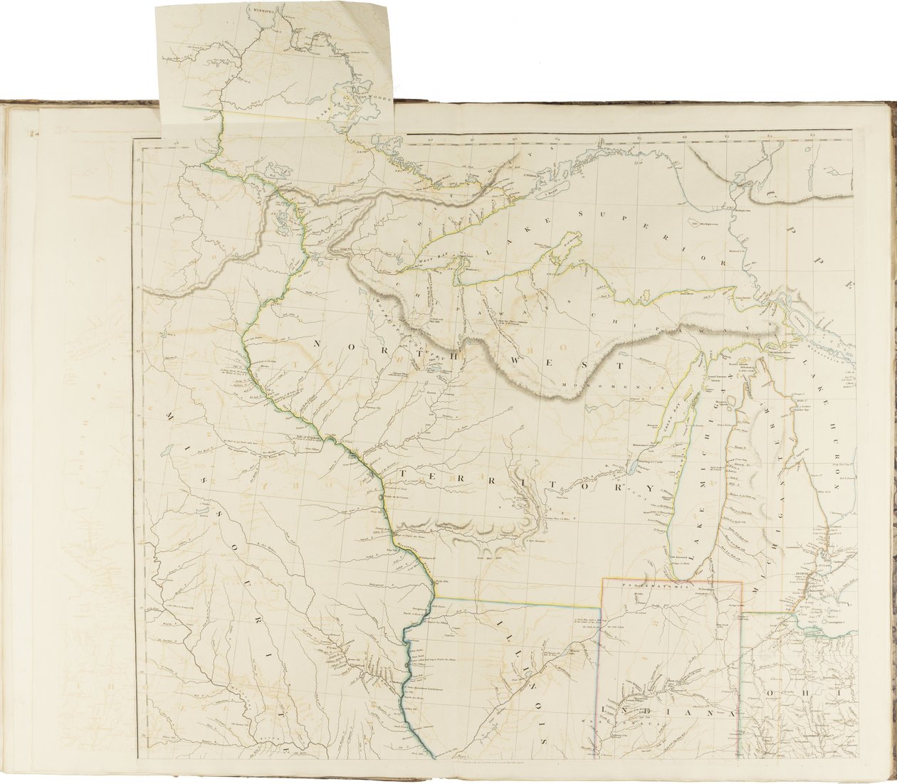 Eine Karte der Vereinigten Staaten von Nordamerika von Aaron Arrowsmith