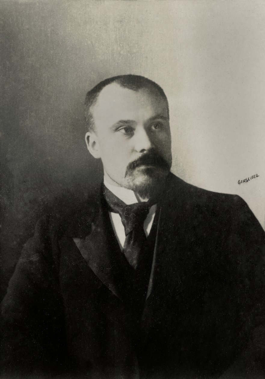 Porträt von Raymond Poincaré von Aaron Gerschel