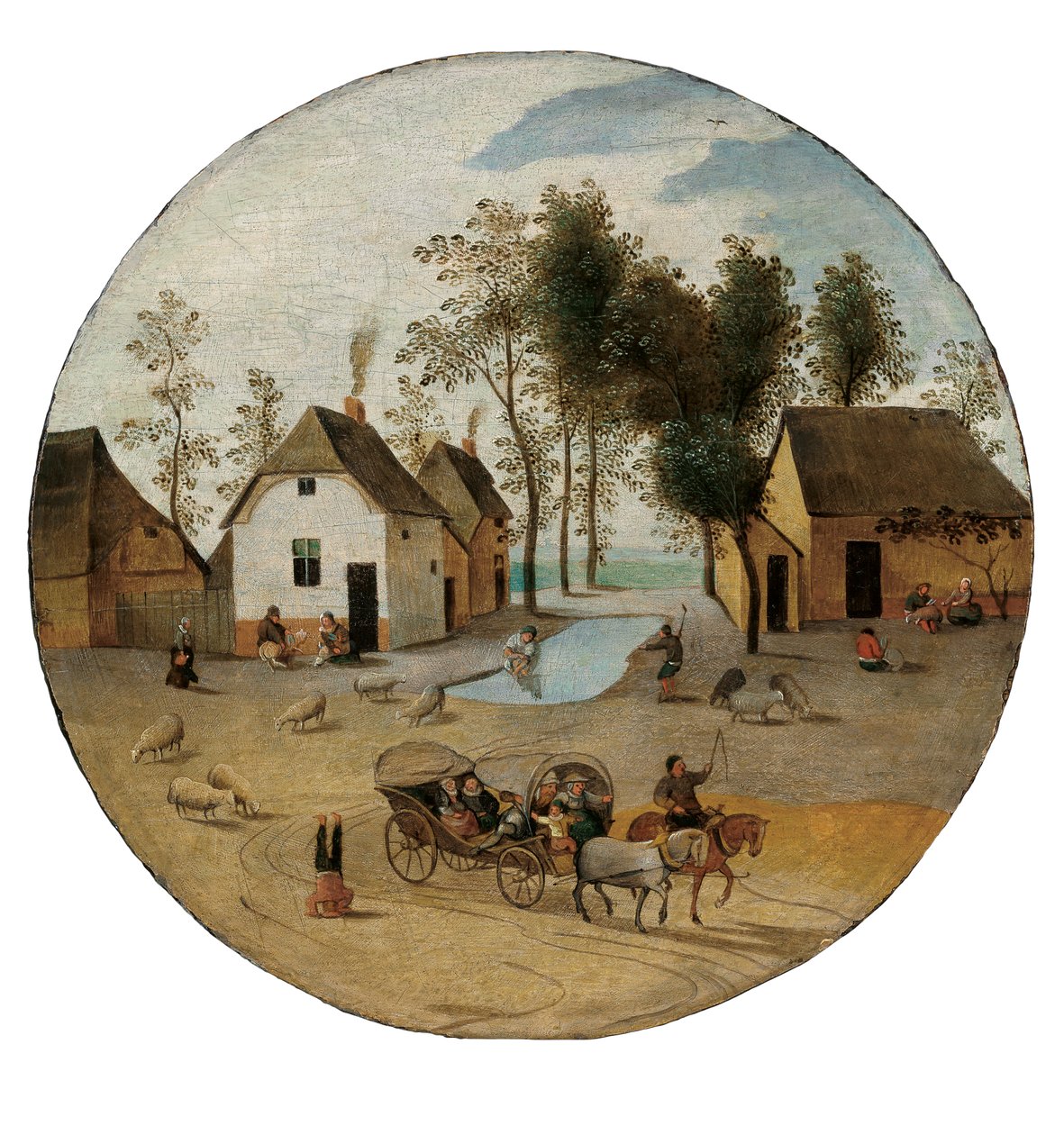 Der Monat Juni, ca. 1606 von Abel Grimmer or Grimer