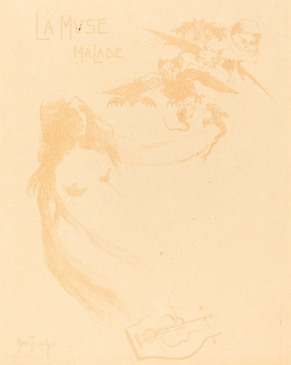 Die kranke Muse von Abel Truchet