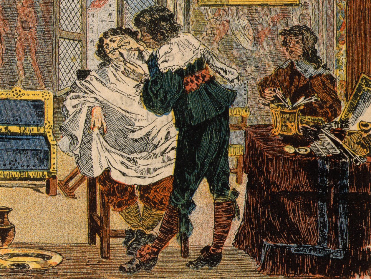 Barbier unter Ludwig XIII. - nach A. Bosse von Abraham (after) Bosse
